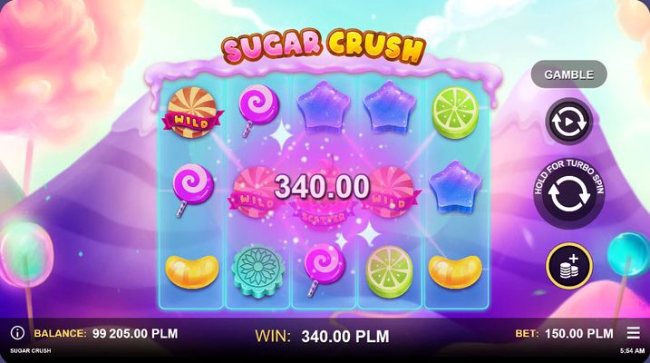 Multiple winning paylines