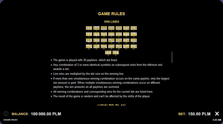 General Game Rules