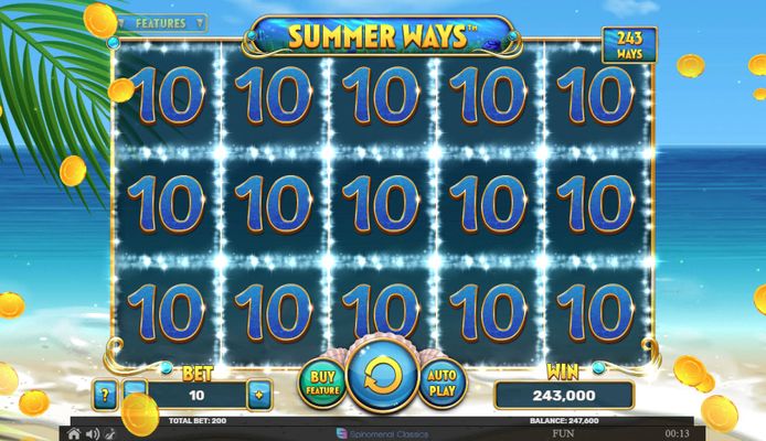 Summer Ways :: Multiple winning paylines