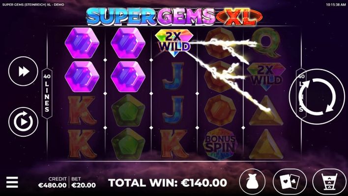 Three of a Kind win