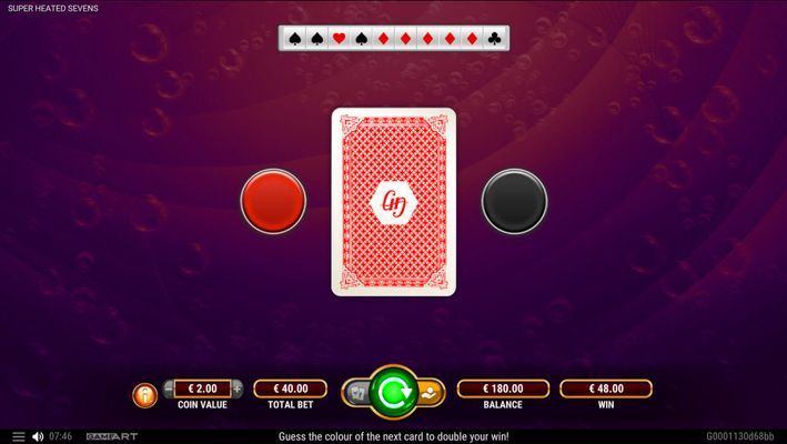 Red or Black Gamble Feature