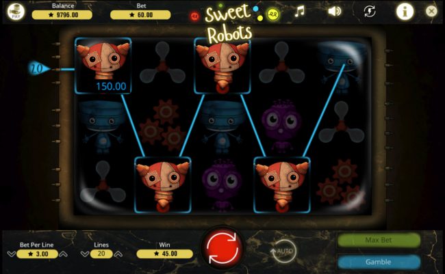 A winning four of a kind