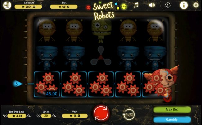 A winning four of a kind