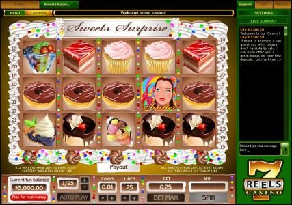 the ultimate video slots game consisting of five reels and 25 paylines