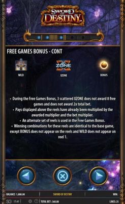 Free Spins Bonus - Continued
