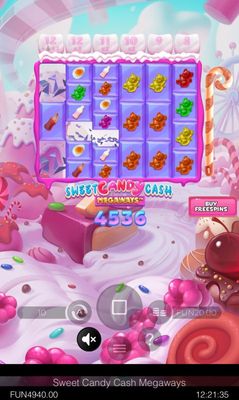 Sweet Candy Cash Megaways :: A win