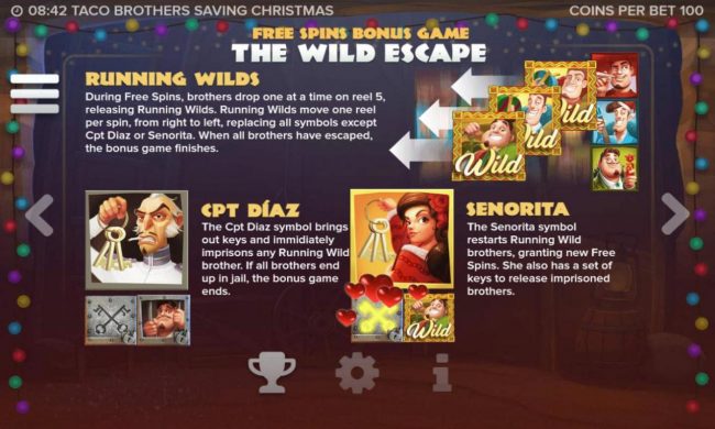 Free Spins Bonus Game The Wild Escape - Game Rules