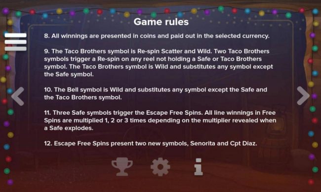 General Game Rules 8-12