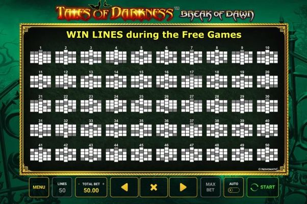 Free Spins - Paylines