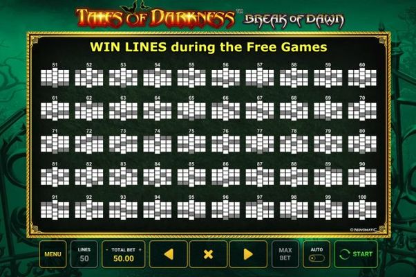 Free Spins - Paylines