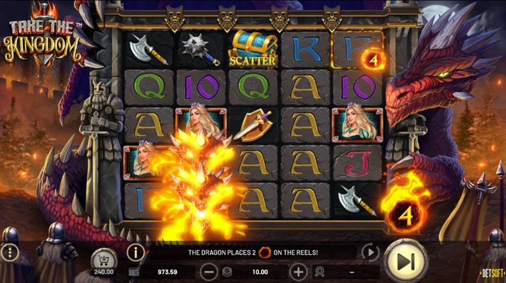 Take The Kingdom :: Fireball Wilds added to reels