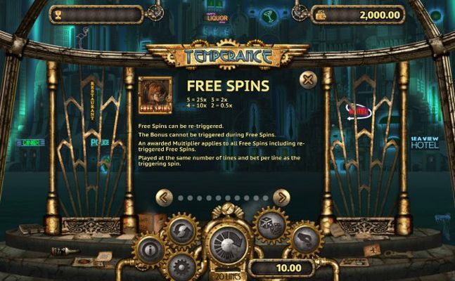 Free Spins Rules