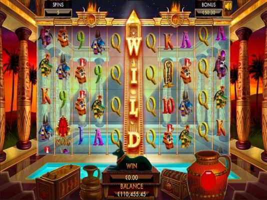 Free Spins Game Board - Both the left and right reels are joined by an 11th reel in the middle that consists on a stacked wild during the entire free spins. The free spins pay both ways for a total of 100 paylines.