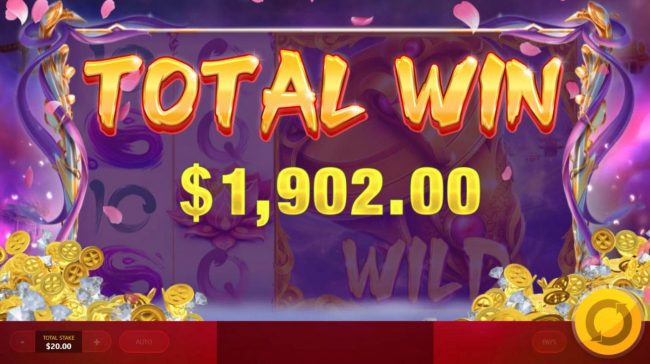 Free Spins feature pays out a total of 1,902.00