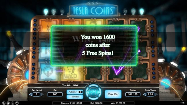 Total Free Spins Payout