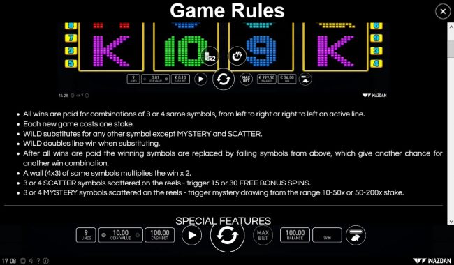 General Game Rules