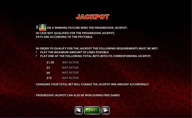 Jackpot Rules