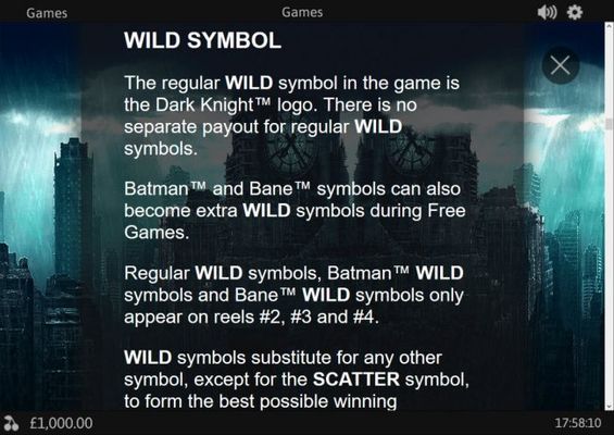 Wild Symbol Rules