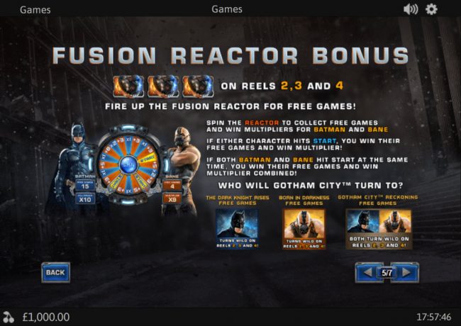 Bonus Game Rules