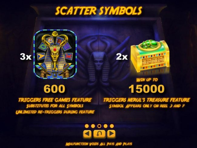 Scatter Symbols Rules and Pays