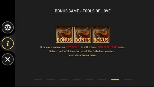Tools of Love Bonus Game Rules