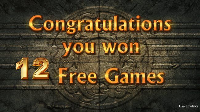 12 Free Games Awarded