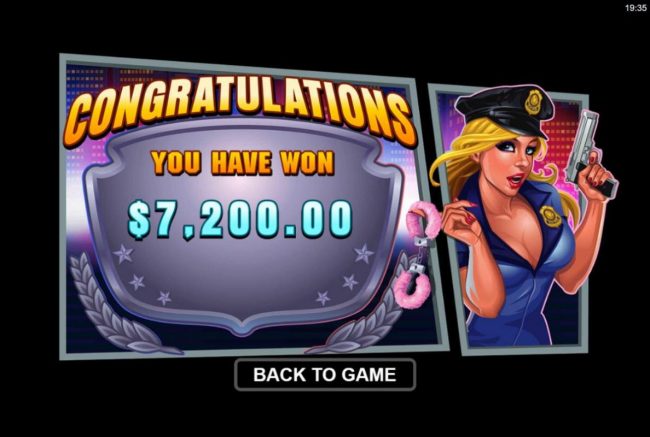 The Free Games feature awards player a total of 7,200.00 for an awesome payout.