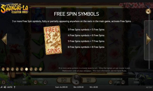 Free Spins Rules