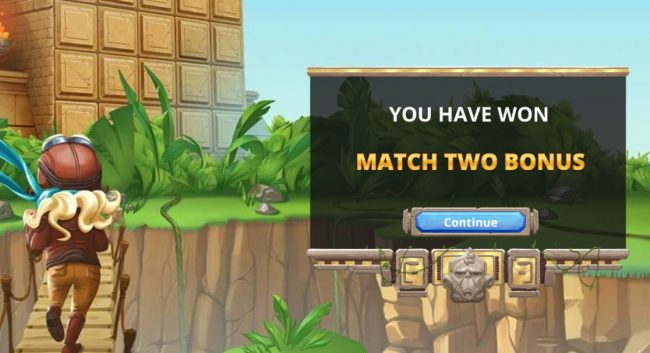 Match two bonus symbols to win