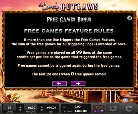 Free Spins Rules