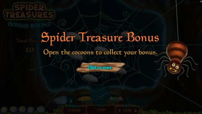 Spider Treasure Bonus