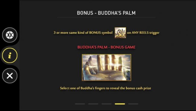Buddhas Palm Bonus Game Rules