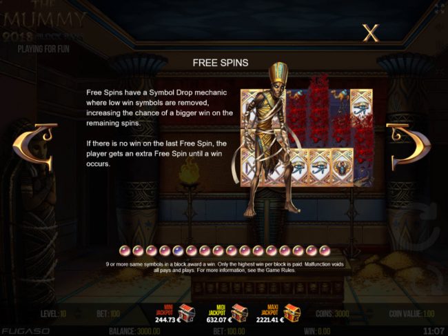 Free Spins Rules
