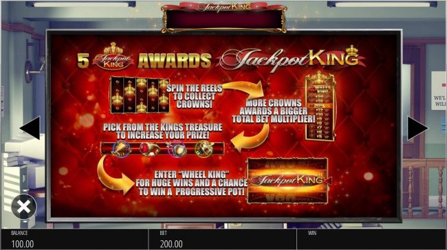 Jackpot King Progressive Rules