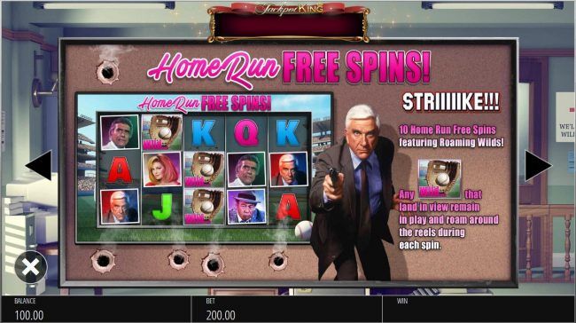 Home Run Free Spins Feature