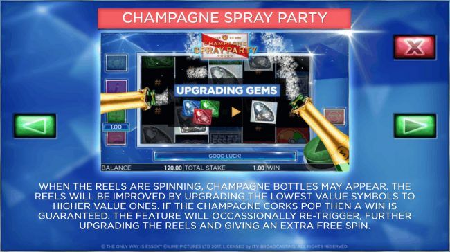 Champagne Spray Party