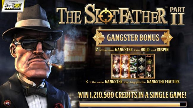 Gangster Bonus - Win 1,210,500 credits in a single game!