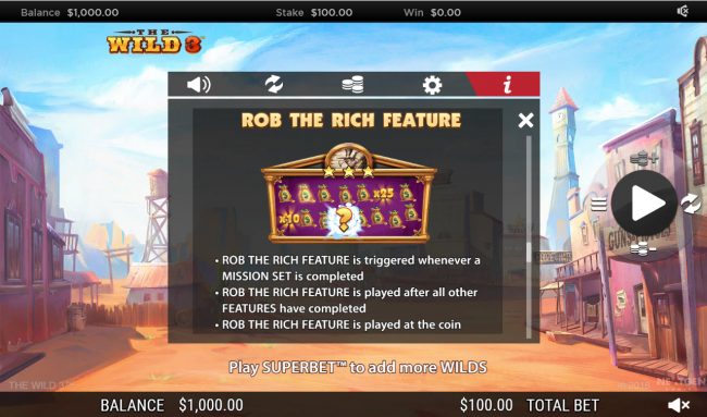 Rob the Rich Feature