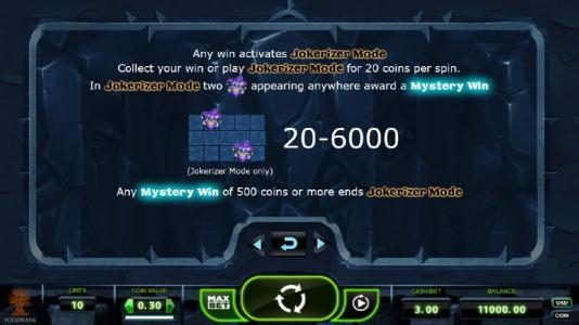 any win activates Jokerizer Mode