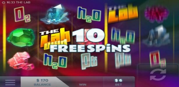 10 Free Spins Awarded.