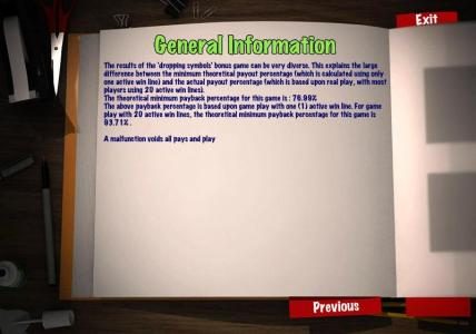 general game information