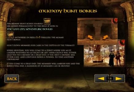 mummy hunt bonus