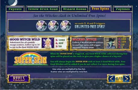 3 free spin symbols on reels 2, 4 and 5 triggers unlimited free spins