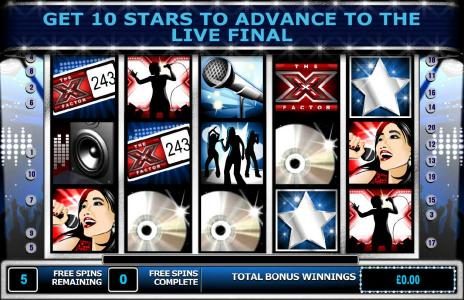 boot camp game board with five free spins awarded