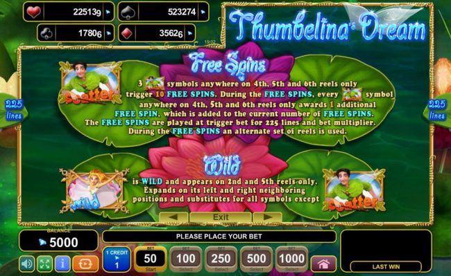 Free Spins and Wild symbol rules