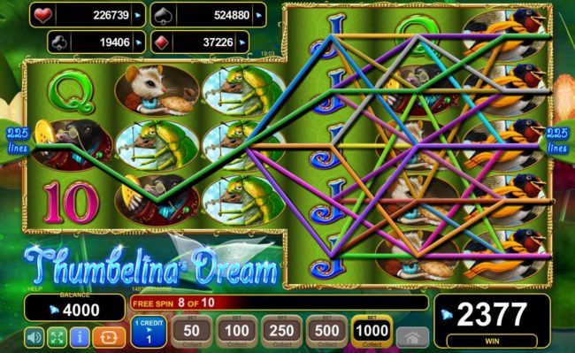 Free Spins Game Board