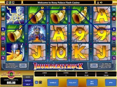 here is an example of a 250 coin big win jackpot