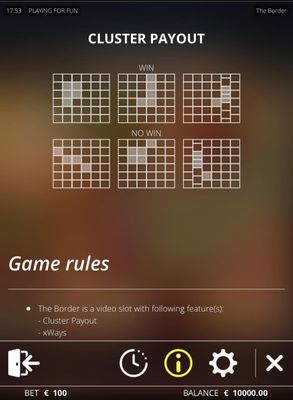 Cluster Payout