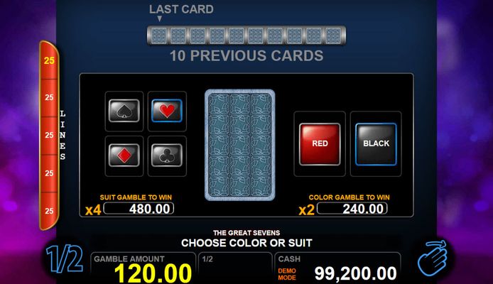 Gamble Feature Gameboard