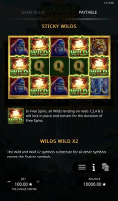 Sticky Wilds
